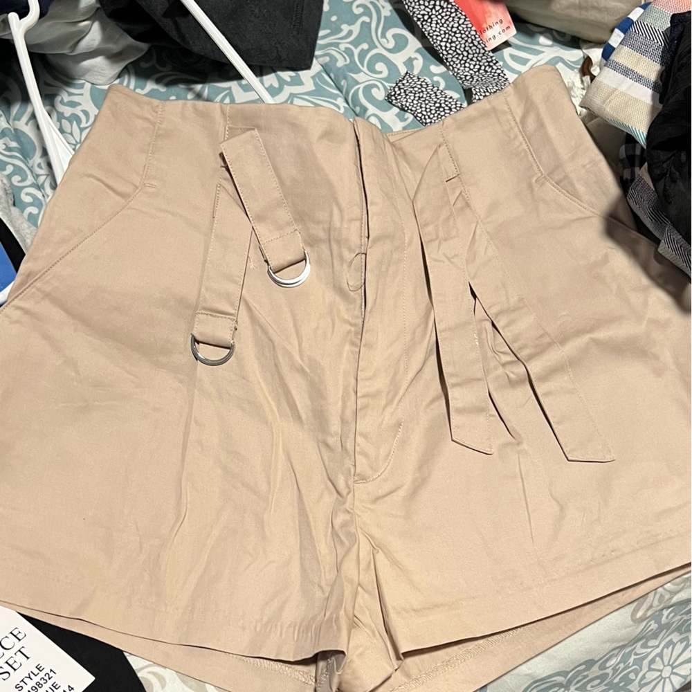 High waisted shorts